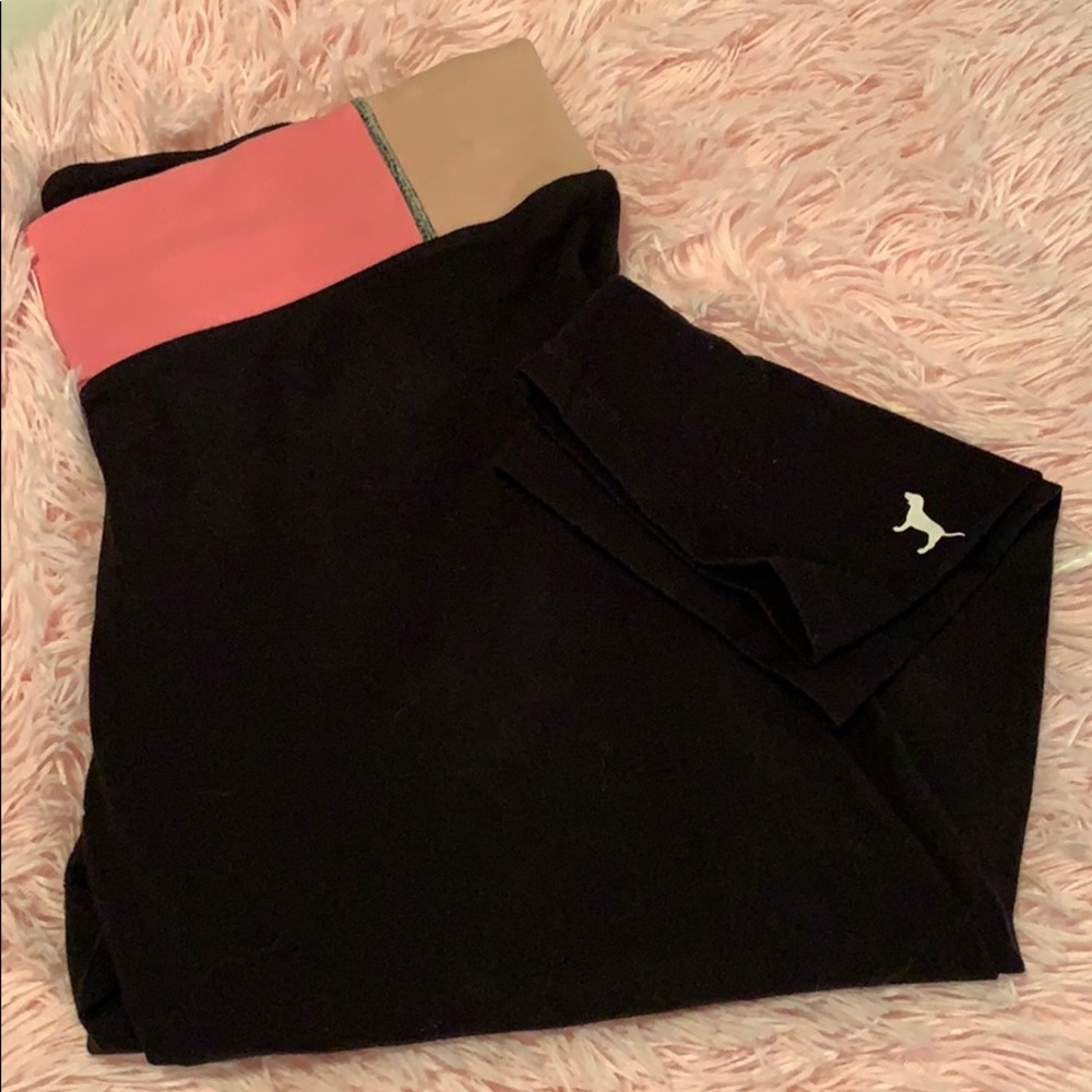 Pink Yoga Capri
